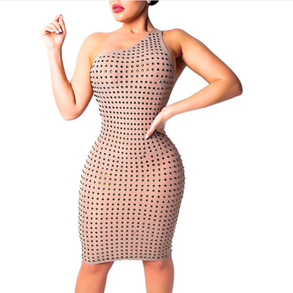 Studded Dress redadmiralcollection.com - Picture 1 of 4